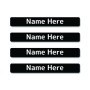 Single Colour Mini Name Label