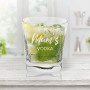 Vodka Engraved Tumbler Glass