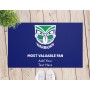 NRL Warriors Door Mat