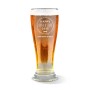 Bottle Top Engraved Premium Beer Glass