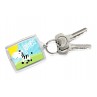 Zebra Keyring