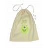 Drawstring Library Bag with Green Alien