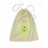 Drawstring Library Bag with Green Alien