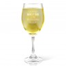 Wine & Dine Engraved Wine Glass