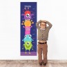 Alien Wall Decal Height Chart