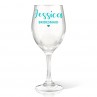 Bridesmaid Wine Glass
