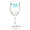 Bridesmaid Wine Glass