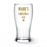 Christmas Ale Standard Beer Glass