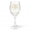 Happy Birthday Wine Glass