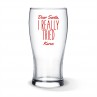 I Tried Standard Beer Glass