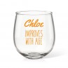 Improves with Age Stemless Wine Glass