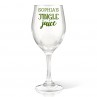 Jingle Juice Wine Glass
