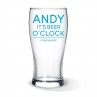 Somewhere Standard Beer Glass