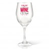 Wine O'Clock Wine Glass