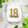 Age Stemless Wine Glass