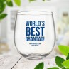 Best Grandad Stemless Wine Glass