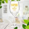 Bridal Party Wine Glass