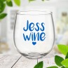 Jess Stemless Wine Glass