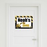 Yellow Digger Door Sign