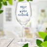 Wine Time Wine Glass