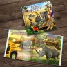 "Goes on Safari" Personalised Story Book