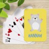 Bear Playing Cards