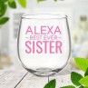 Best Ever Stemless Wine Glass