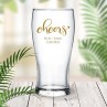 Couple Cheers Standard Beer Glass