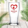 Double Heart Standard Beer Glass