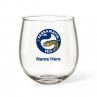 NRL Eels Stemless Wine Glass
