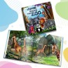 "Visits the Zoo" Personalised Story Book