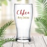 Festive Standard Beer Glass