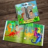 "The Ten Dinosaurs" Personalised Story Book - FR|CA-FR