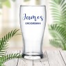 Groomsman Standard Beer Glass