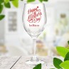 Happy Mother's Day Wine Glass