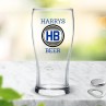 Initial Standard Beer Glass