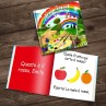"Learn Your Colours" Personalised Story Book - IT