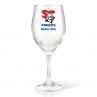 NRL Knights Wine Glass