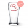 NRL Dolphins Standard Beer Glass