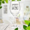 O'Clock Wine Glass