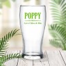 Poppy Standard Beer Glass