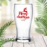 Reindeer Christmas Standard Beer Glass