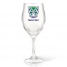 NRL Warriors Wine Glass
