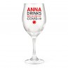 Covid Wine Glass
