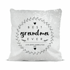 Best Ever Magic Sequin Cushion Cover