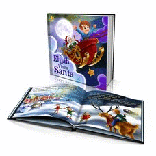 "Visiting Santa" Personalised Story Book
