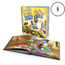 "Can You Catch the Easter Bunny?" Personalised Story Book