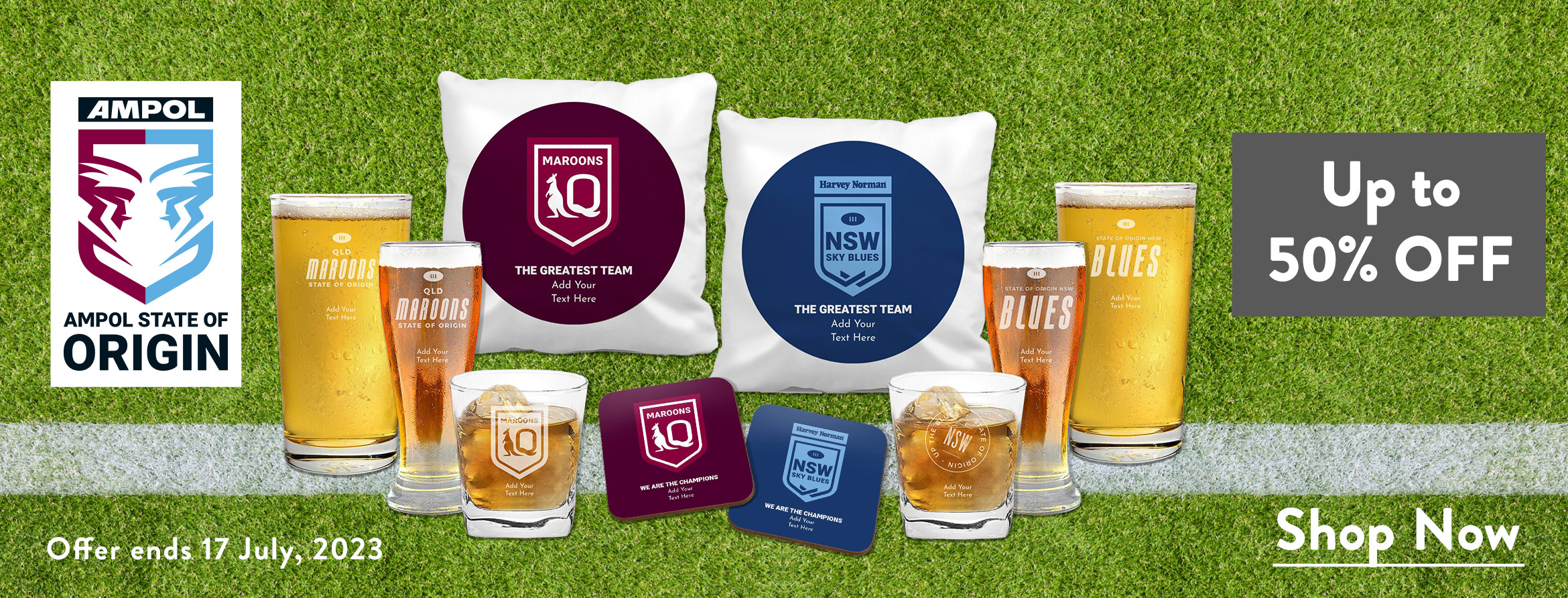 Home page CustomiseMe by Harvey Norman