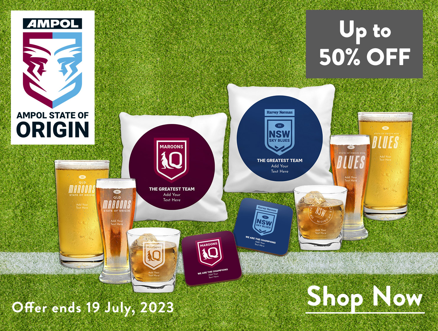 Home page CustomiseMe by Harvey Norman